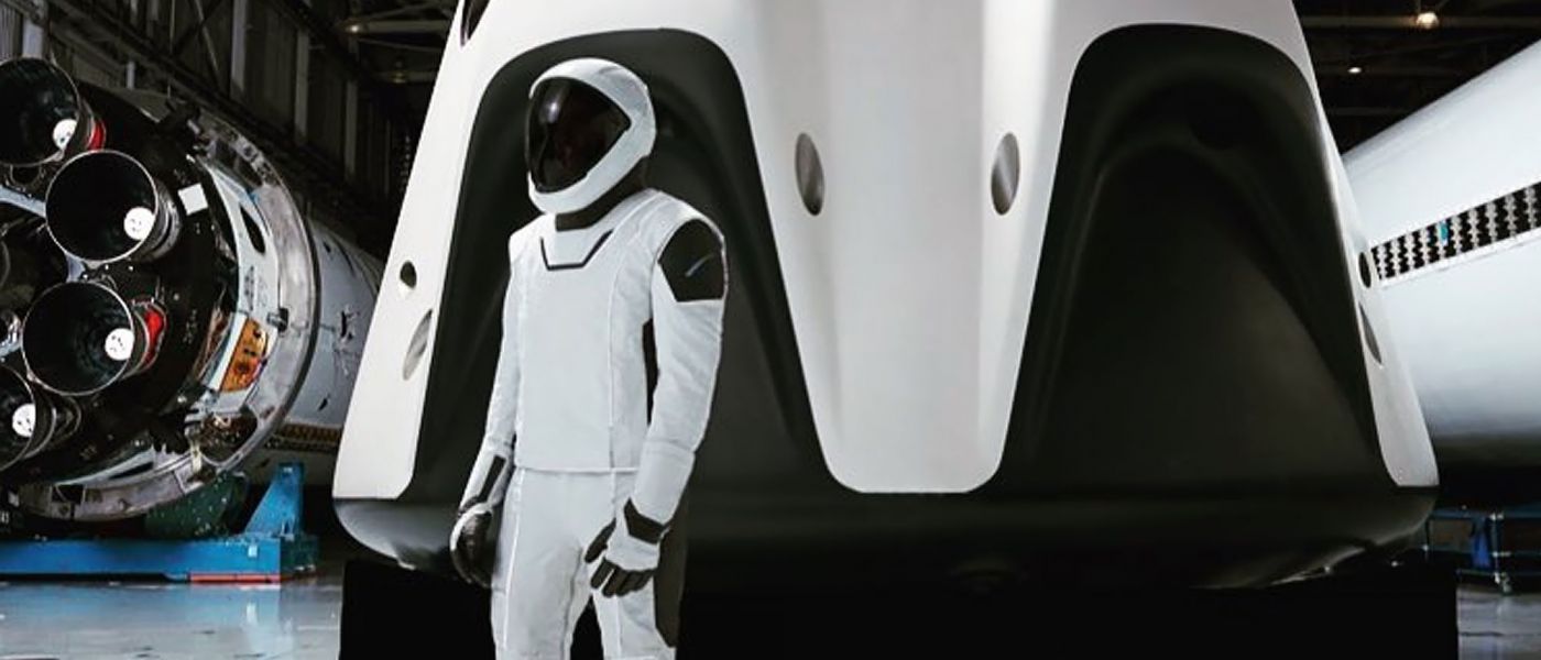 SpaceX Raumanzug & Dragon Raumkapsel